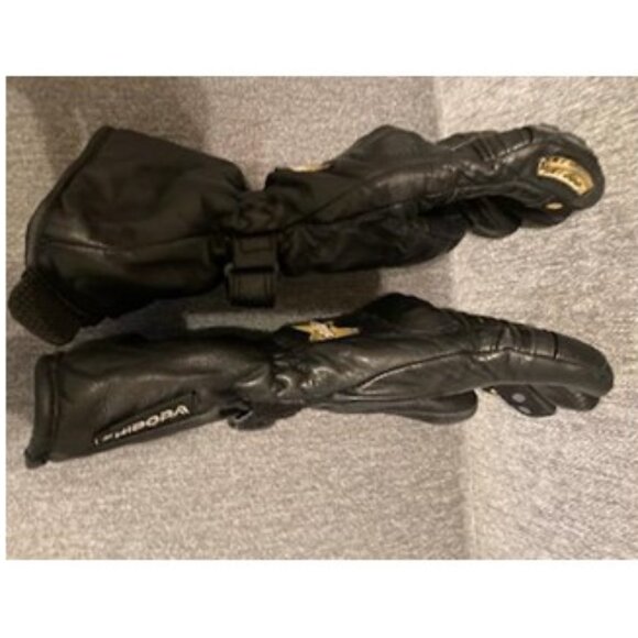 Ski-Doo Mens X-Team Leather Gloves Soft Breathable Waterproof Windproof - Picture 5 of 5